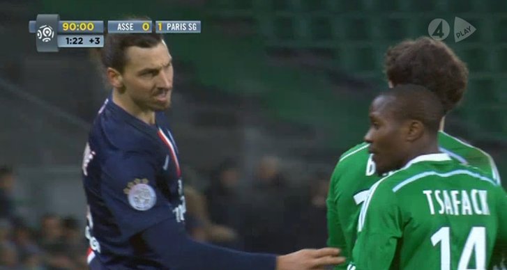 Diss, Zlatan Ibrahimovic, Ligue 1, Saint-Etienne, PSG